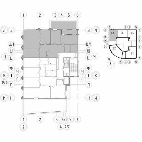 планировка четырехкомнатной квартиры в ЖК «Петровская Доминанта» №293
